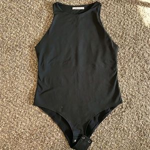 ReoRia black tank bodysuit